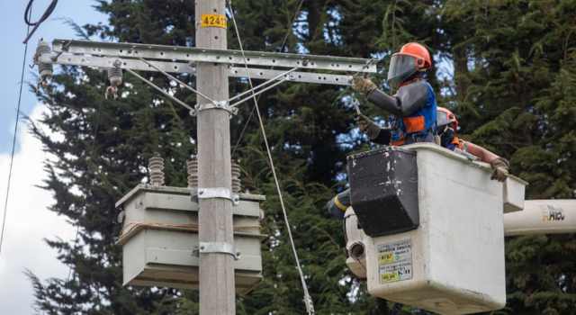 Cortes de luz en Bogotá programados durante este lunes 8 de abril