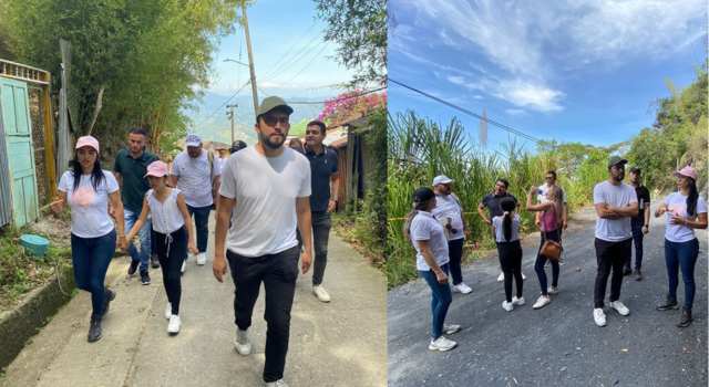 Gobernación de Cundinamarca visitó La Peña y La Palma para comprender sus riquezas turísticas