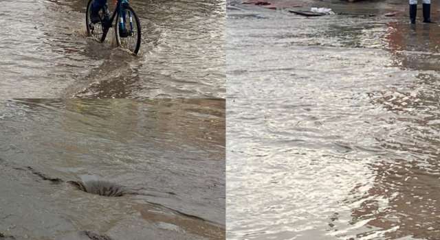 Así se registraron algunas inundaciones en Soacha tras fuertes lluvias