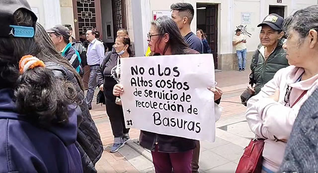 Rechazan alto costo del aseo en Soacha y señalan a Urbaser de atropellos y abusos