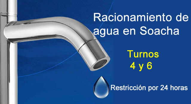 Racionamiento de agua en Soacha, ¿cuándo repetirá?