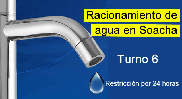 se repite el racionamiento de agua en Soacha