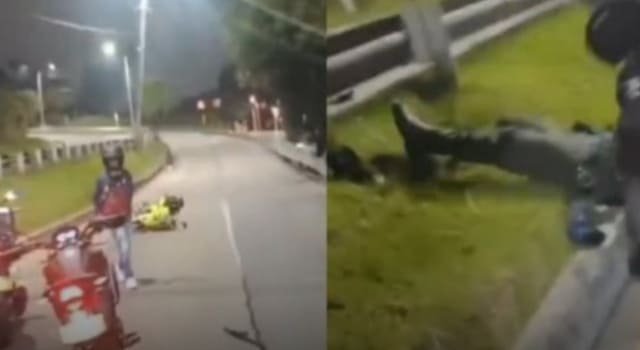 Robaron a policías en Bogotá