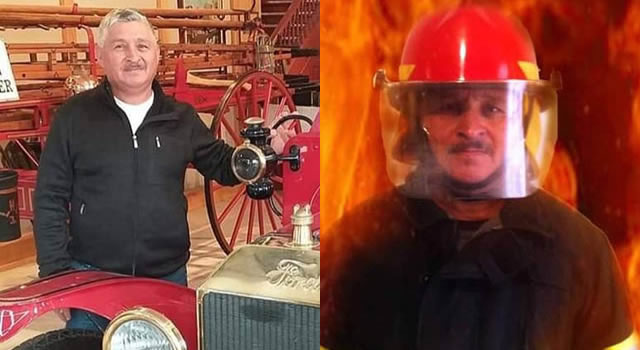Subcomandante de Bomberos Soacha le dice adiós al sargente Alberto Campos