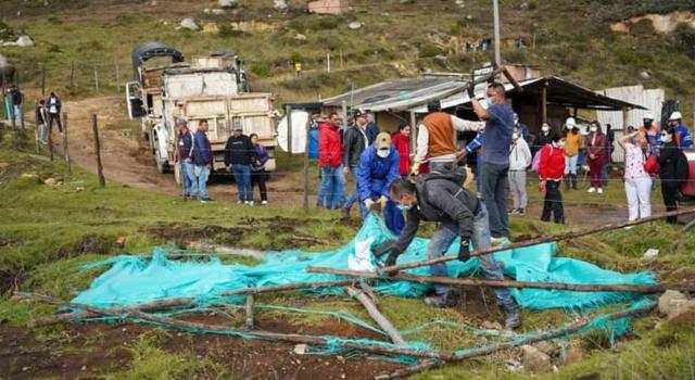Se recuperó terreno invadido en Soacha