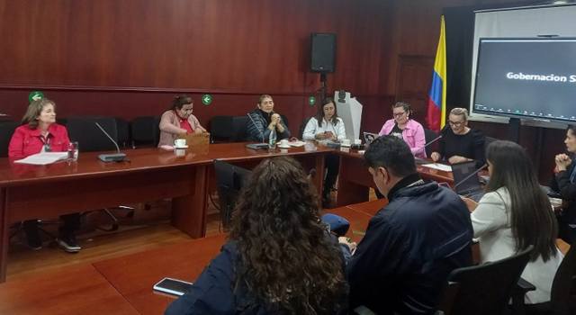 trata de personas en Cundinamarca