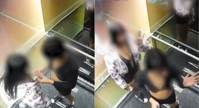 Sigue investigación contra estadounidense: ven a menores saliendo de un hotel en Medellín contando dinero