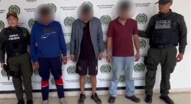 Capturaron a tres hombres que secuestraron a dos conductores en Fusagasugá