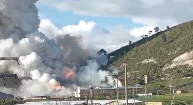 Lista de heridos tras explosión de la polvorería el Vaquero de Soacha