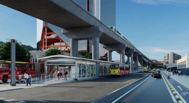Inició construcción de la segunda fase del Metro en avenida Caracas con nuevos cierres