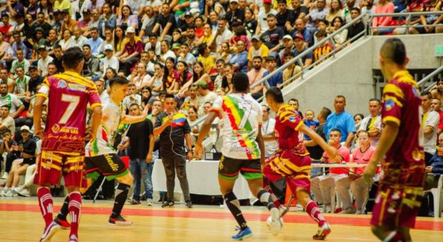 Se inauguró el Nacional Sub 21 de futsal en el coliseo mundialista de Ibagué