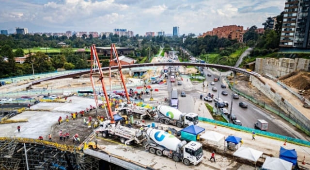 Director IDU supervisó construcción del puente que conecta avenida 127 con avenida Rincón