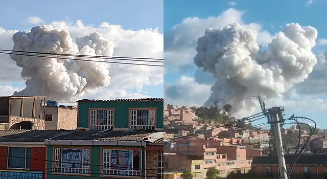 Otros dos heridos remitidos al Simón Bolívar por explosión de la polvorería el Vaquero en Soacha