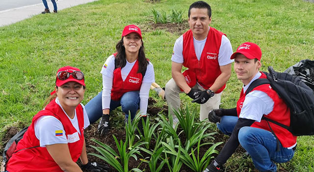 Voluntarios de Claro estarán en Soacha este sábado 25 de mayo
