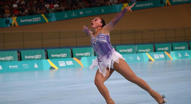 Patinadora artística de Chía rumbo a los Word Skate Games