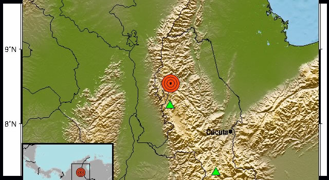 Temblor en Colombia este lunes 6 de mayo
