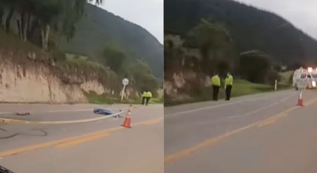 Accidente en la vía que comunica La Calera con Sopó dejó una persona sin vida