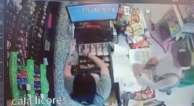 Atraco a una tienda de barrio en el sur de Bogotá