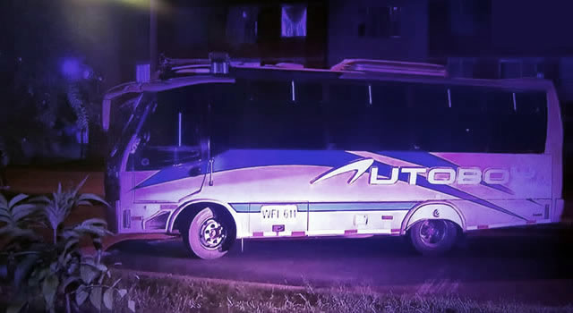 Otro bus incendiado en Soacha, esta vez fue en Ciudad Verde