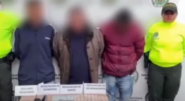 Banda dedicada al tráfico de estupefacientes en Chía y Cajicá fue desmantelada
