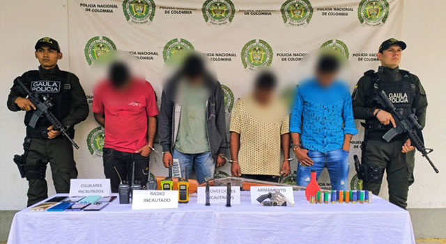 Caen otros cuatro delincuentes dedicados al secuestro y la extorsión en Cundinamarca