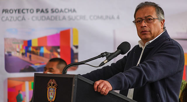 Petro lanzó en Soacha el programa Puntos de Abastecimiento Solidario -PAS