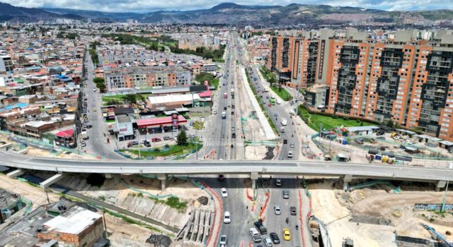 Puente de la calle 3 sobre la avenida 68 se entregará a finales de agosto del 2024