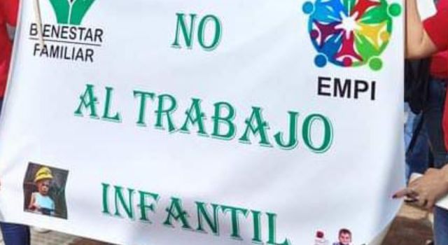 Campaña para combatir el trabajo infantil en Soacha