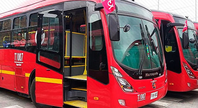 Importante ruta de Transmilenio dejará de operar domingos y festivos