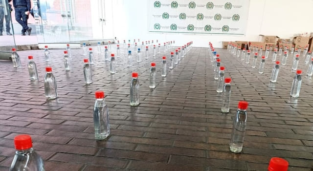 Incautación de licor adulterado en Ciudad Bolívar