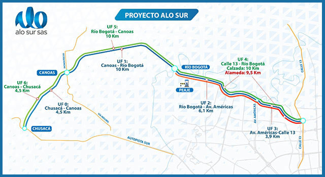 Peaje entre Bogotá y Soacha no es por la Región Metropolitana