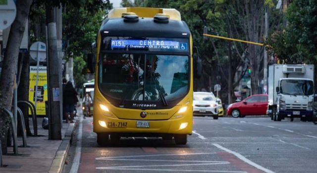 Así luce el carril preferencial de la carrera 13, desde el 28 de julio habrá multa para infractores