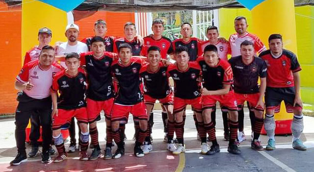 Clase A Soacha en la final departamental de futsal sub 20 en Zipaquirá