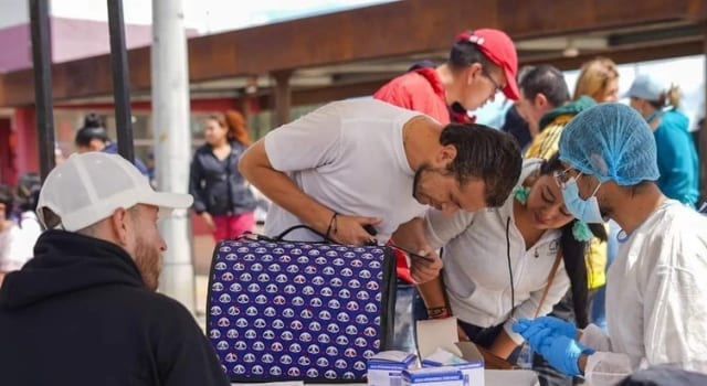 feria de servicios públicos en Parque Campestre
