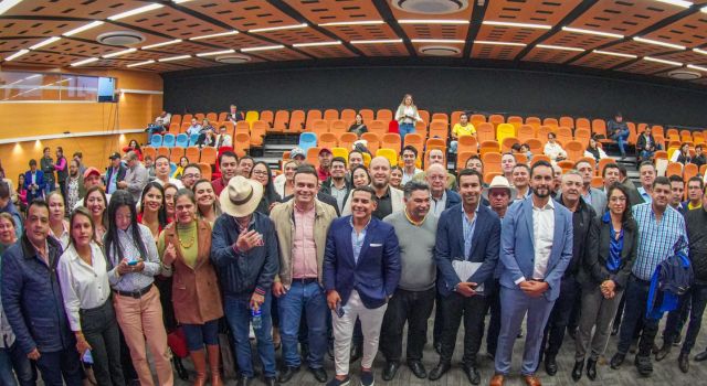 Jorge Rey confirmó inversión para mejorar la cultura en Cundinamarca
