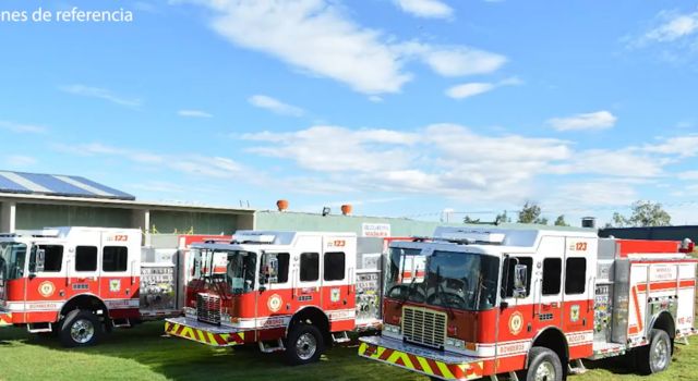 Bomberos de Bogotá tendrás siete nuevas máquinas extintoras para controlar emergencias