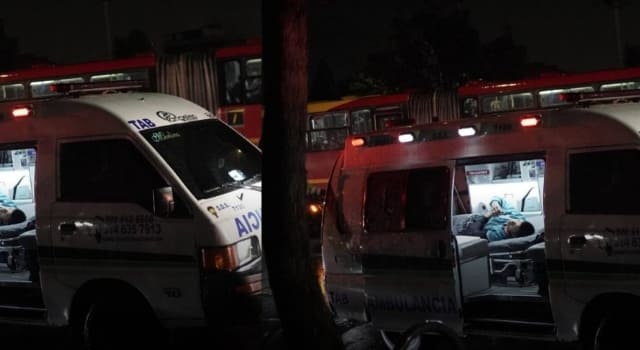 peatón arrollado por un bus de Transmilenio en la avenida NQS