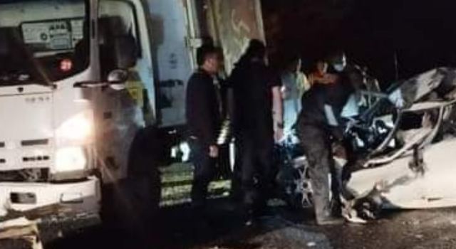 Accidente en la vía Tunja - Villa de Leyva