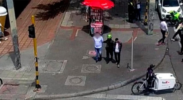 estafar a una abuelita de 60 años de edad en Bogotá