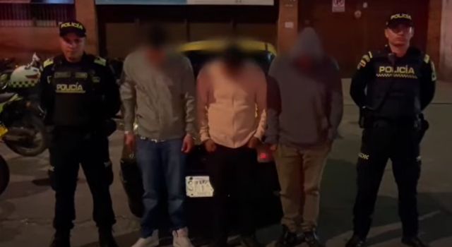 Capturaron a tres individuos que habían cometido un hurto a pasajeros en un SITP