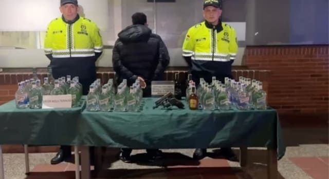 Hallan licor adulterado para vender en final de la Copa América