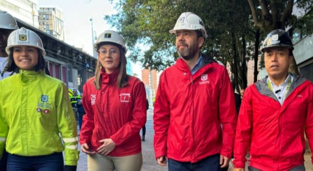 Se rehabilitó carril de Transmilenio en el Eje Ambiental y en el Parque de los Periodistas