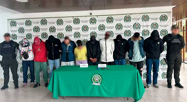 Extorsión en Soacha: cobraban entre uno y cinco millones mensual a comerciantes, pero los capturaron