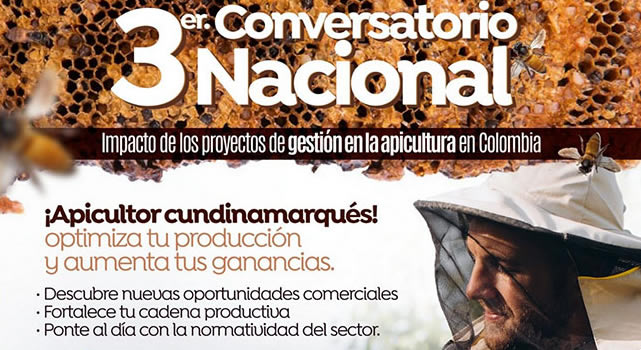 Tercer Conversatorio Nacional de Apicultura se realizará en Cundinamarca