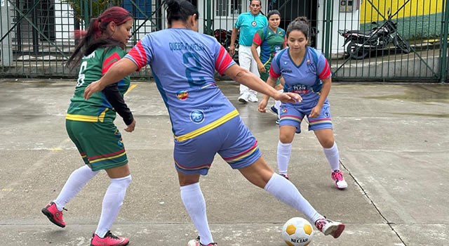 Así transcurre el torneo de fútbol de salón femenino “Más que un Plan, Pasión sin Género”