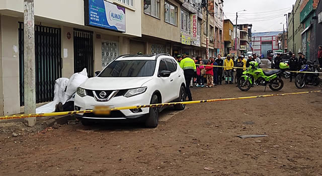 Siguen los asesinatos en Soacha, le disparan a hombre cerca de un colegio