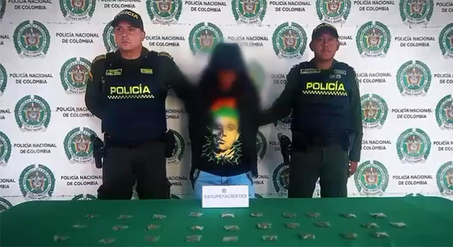 Capturado con marihuana en el parque de San Mateo en Soacha
