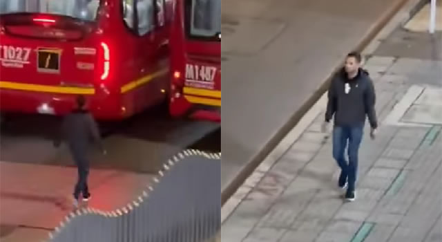 Descarado ladrón de celulares en Transmilenio quedó captado en video