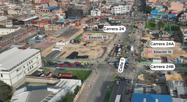 La construcción de la Línea 1 del Metro sigue avanzando y ya alcanza el 50% de ejecución. Para continuar con las obras, se han aprobado nuevos cierres viales en Bogotá, lo que impactará la movilidad en la calle Primera.