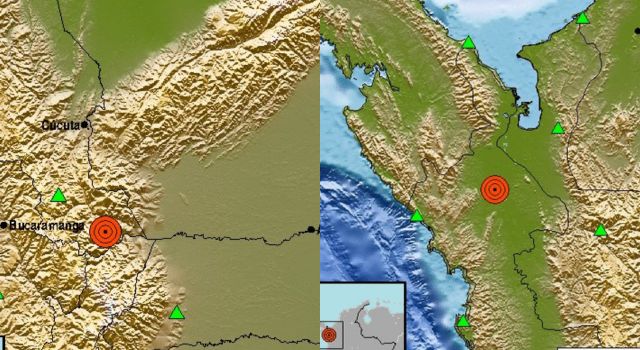 Temblores en Colombia